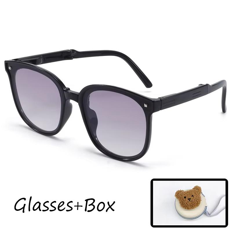 2025 UV400 protection for girls, no eye damage for babies Folding children's sunglasses for boys