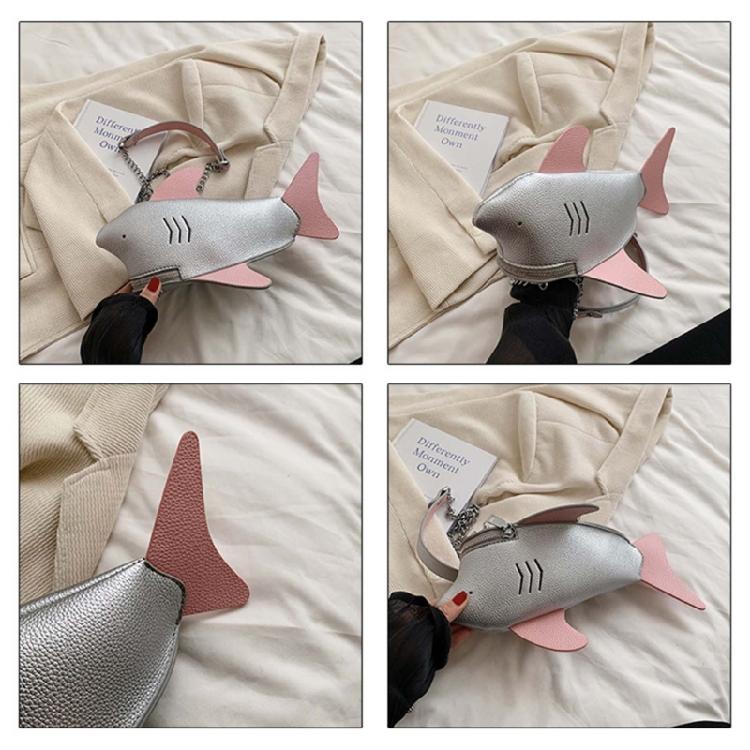 Playful Cartoon Animal Shape Women's PU Shoulder Bags Chain Sling Crossbody Bag