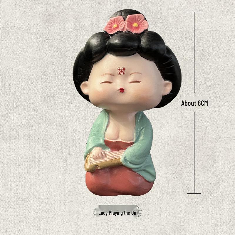 2024 Xi'an Lady Cultural Fridge Magnet – Chinese Style Travel Souvenir