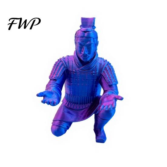 Unique Pen Holder For Office Terracotta Warrior Desk Decor, 3D Printed Soldier Stand for Elegant Accessory Office, Creative Ancient Pencil Holder,