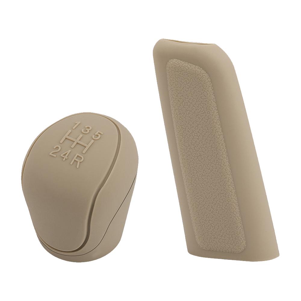 Silikon Auto Getriebe Kopf Schaltknauf Abdeckung Handbremse Abdeckung Schutz für Ford Focus 2 3 4 MK2 MK3 MK4 MT 2009 - 2017