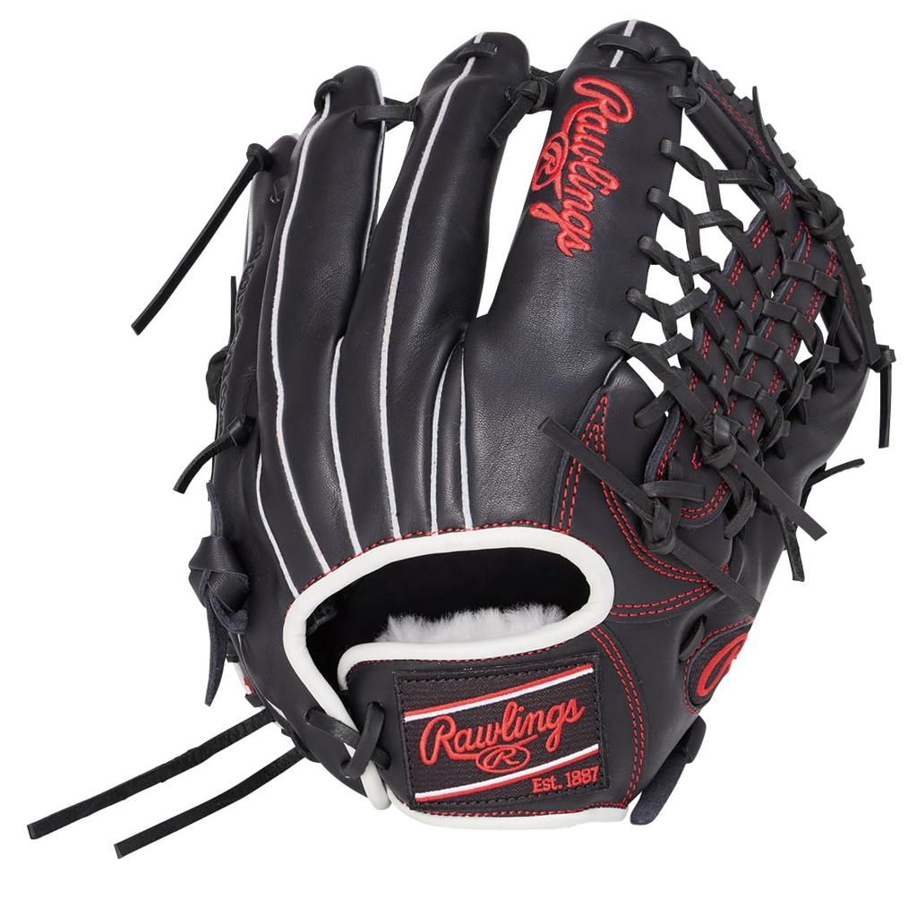 Rawlings PRO EXCEL ELITE Baseball Inches HOH® All-Around Glove, GR6HEEN650, Black, 11.75 (Left-handed Throw)