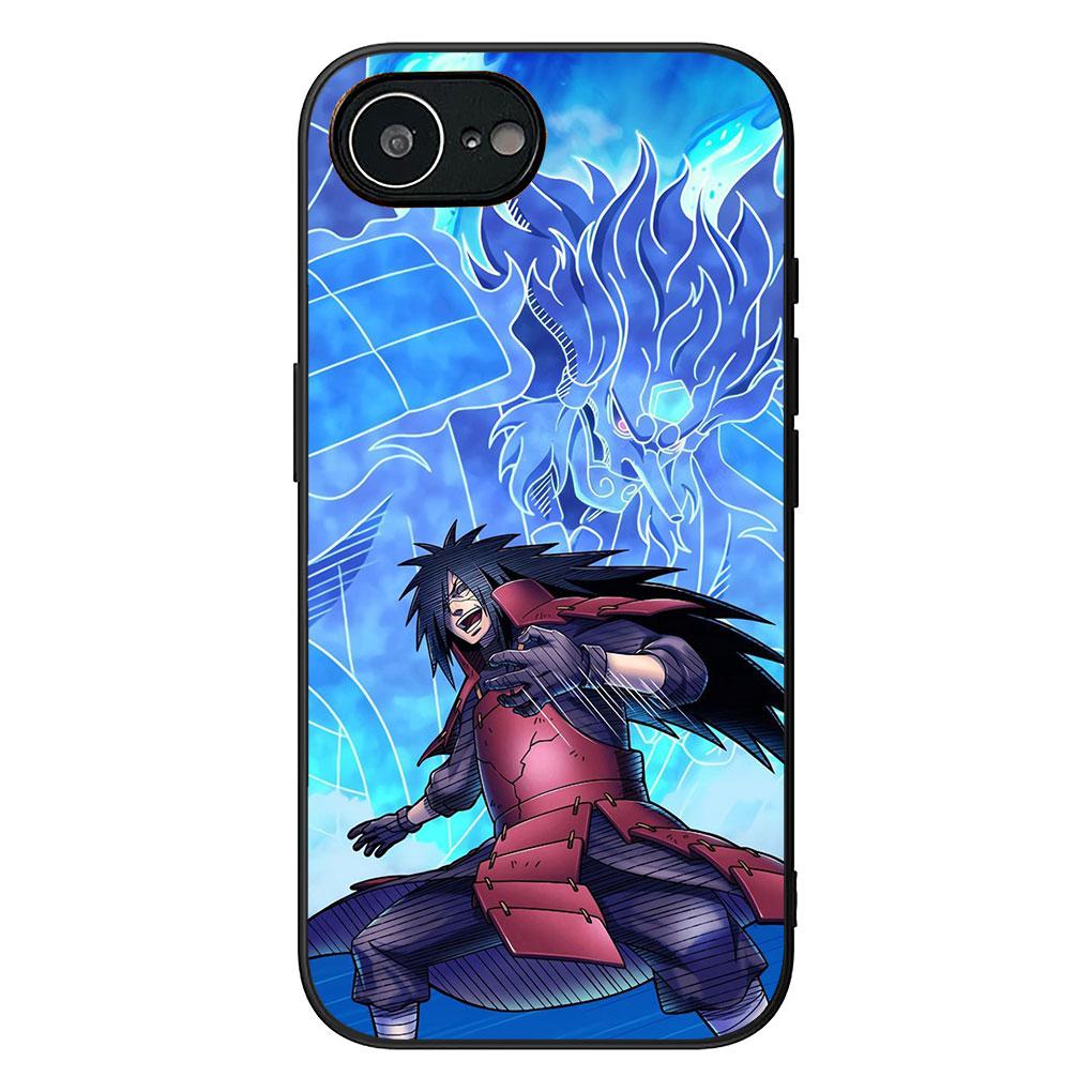 Madaras Uchiha Akatsuki Narutos Phone Cover for Apple iPhone 13 12 Mini XS 11 Pro Max 7 8 Plus + XR SE 2022 2020 SE3 Soft Case