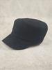 Cappello Militare in Pelle Scamosciata da Donna con Testa Piccola 50cm 52cm 54cm Cappello Monocolore Autunno Inverno Cappello Piatto Casual Giapponese Cappello da Coppia da Uomo