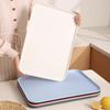 Thickened Large Rectangular Straw Tea & Storage Tray