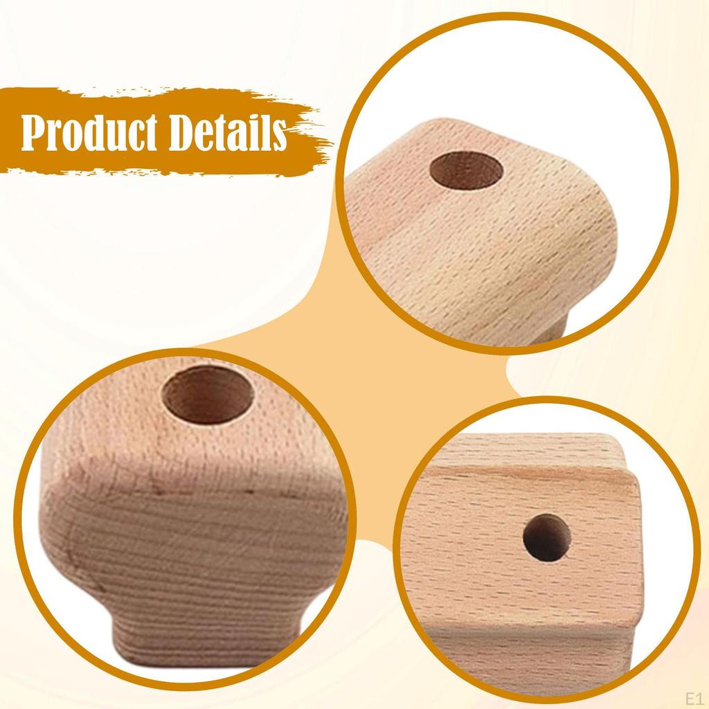 Wall Climbing Hold,Fingerboard Exercise Fitness Wooden Grip Hangboard for Gymnastics Rock