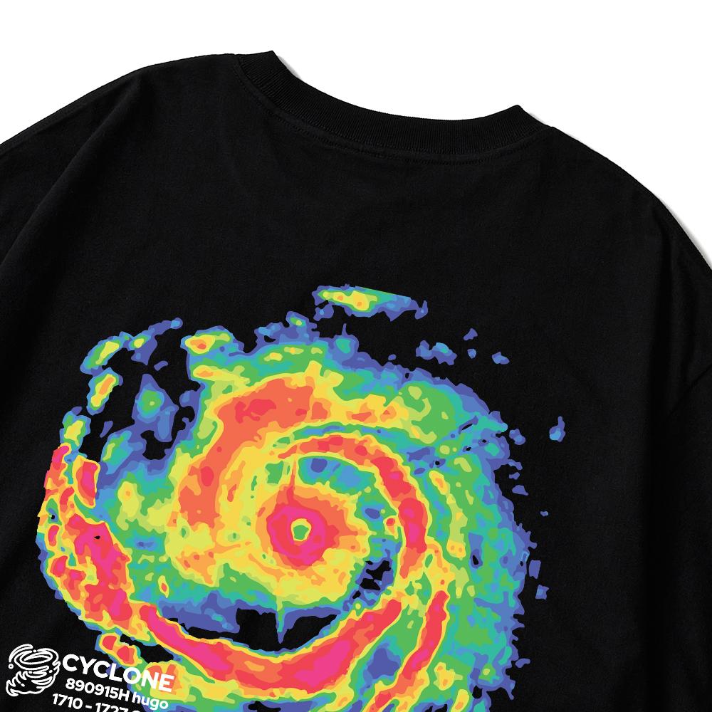Seupeullaesikodeu Black Short Sleeve T-Shirt - Cyclone