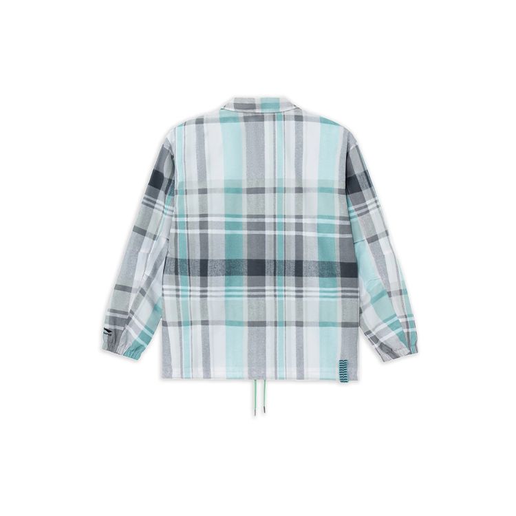 Li-Ning Retro Plaid Casual Jacket Men Jacket Spruce-Green AFDS101-4