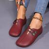 Damen Casual Flache Sohle Einzelne Schuhe, 2024 Neuer Trend, Einbeinige Bohnenschuhe, Bequeme Mary Jane Schuhe