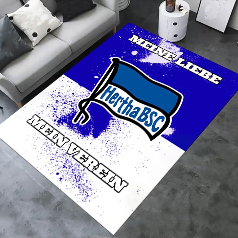 

2025 New Hertha BSC Carpet Rug for Living Room Bedroom Home Sofa Decoration,Kids play Non-slip Floor Mat 39 40x60cm( 15x23in )