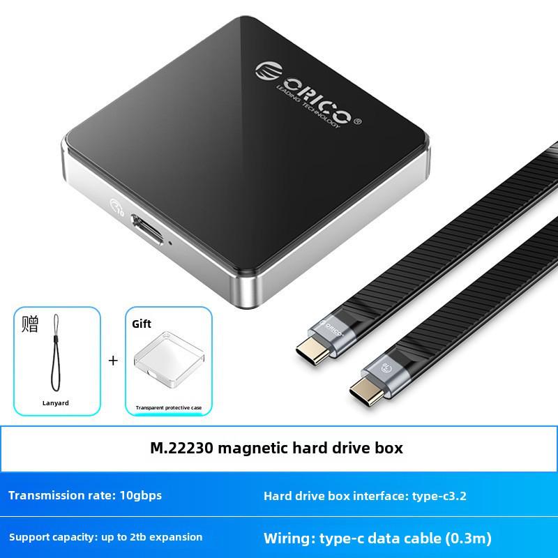 

Внешний бокс Orico 2230 M2 SSD, USB-C для мобильного устройства Apple 15 Pro 2230 hard disk enclosure 10Gbps