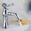 . New Arrival Bathroom Gold Basin Faucet Gold Finish Brass Mixer Tap with Ceramic Torneiras Para Banheiro YT-5027