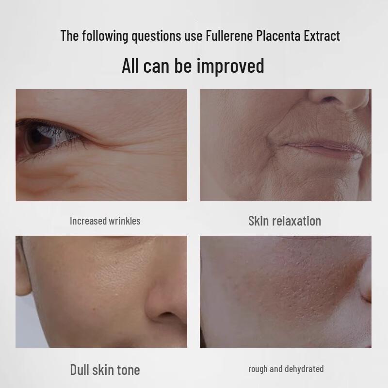 Dream Xilan Fullerene Placenta Anti-Aging Kapsle s pleťovou esencí
