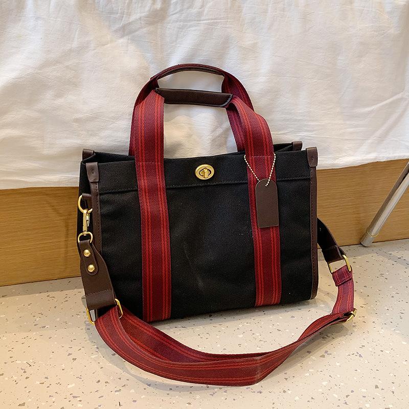 Tote bag women's 2025 new large-capacity backpack autumn and winter versatile shoulder messenger bag premium backpack