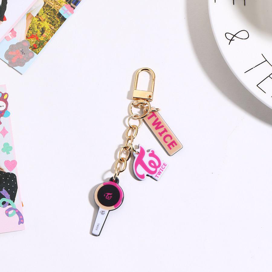 BTS & Blackpink K-Pop Lightstick Keychain Charm
