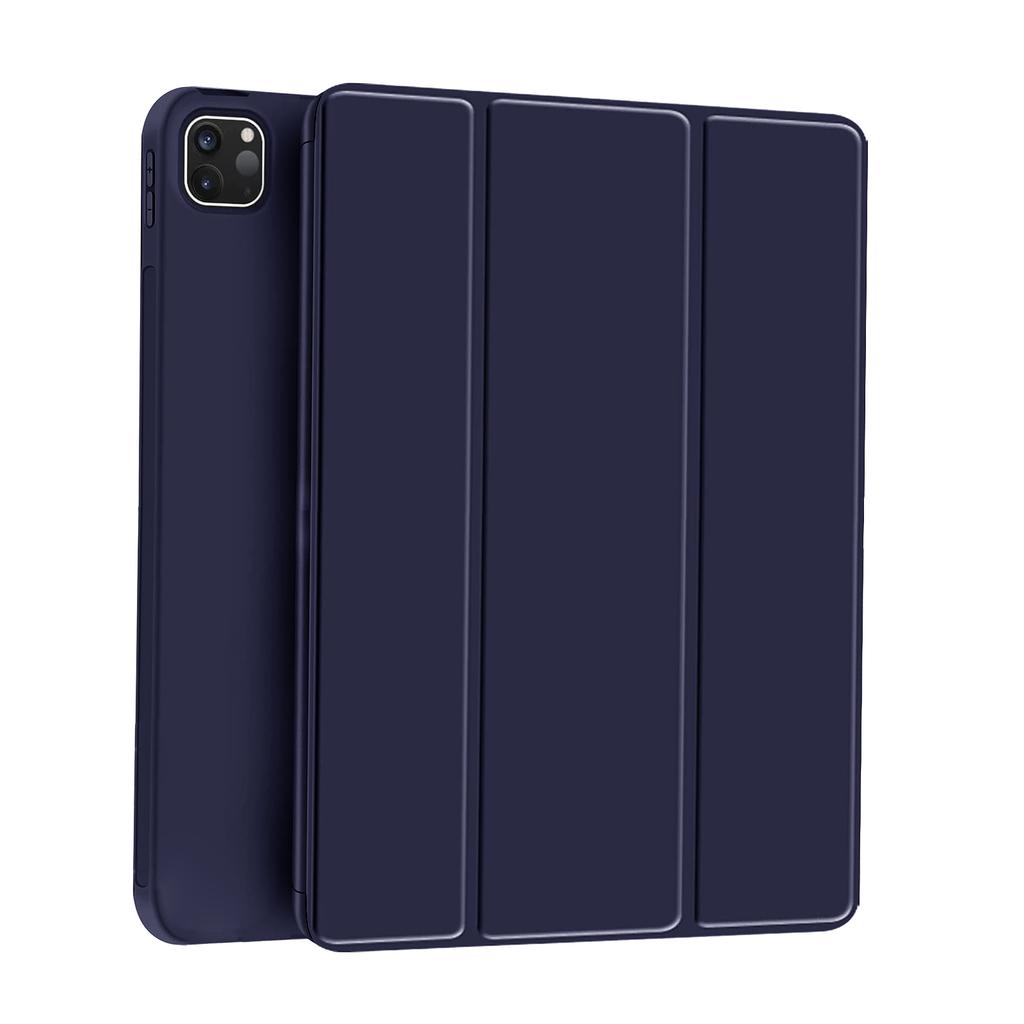 Case for IPad Pro 11 2022/2021/2020/2018 (4th/3rd/2nd/1st Generation) Magnetic Flip Stand Smart Cover Soft Silicone Back Shell