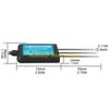 F26C Three-in-one Soil Salt Soil Temperature/Humidity/Conductivity RS485 Detector Soil Moisture Tester for Plant Lawn