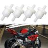 4pcs Plastic Fuel Gas Fuel Filter 50cc 90cc 110cc 150cc 250cc Atv Dirt Bikes Go Karts Scooters Etc Universal Car Accessories