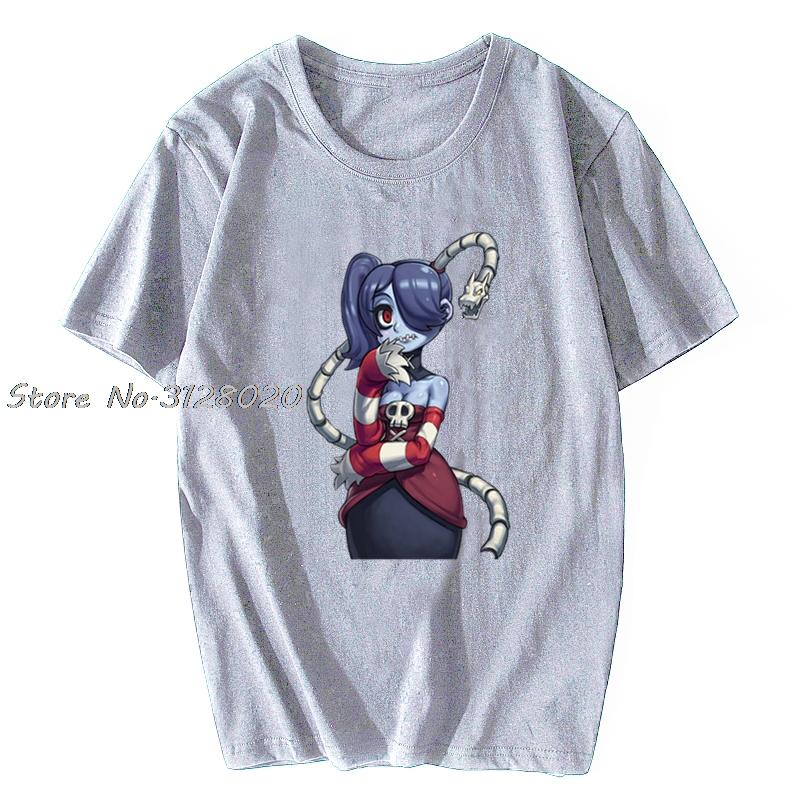 Men Tshirt Skullgirls   Squigly  T Shirt Women TShirt Men Cotton TShirt Tees Tops Streetwear Harajuku