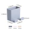Adhesive Wall Mount Organizer Storage Box Remote Control Holder Storage Box