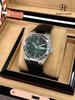 PABLO RAEZ Men's Dual Calendar Waterproof Quartz Watch with Leather Strap