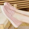 Women's Loafers Moccasins Black Pink Sneakers Casual Walking Shoes