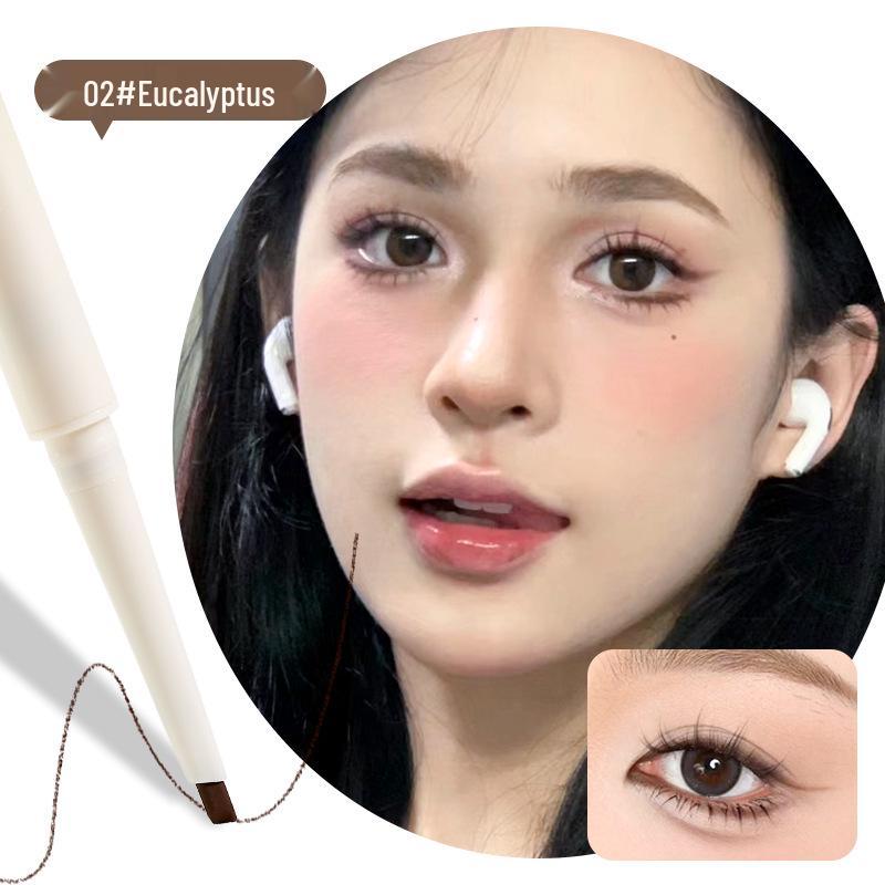 XIXI Camellia 1mm Green Slanted Tip Eyeliner Pencil - Smooth, Natural Everyday Makeup