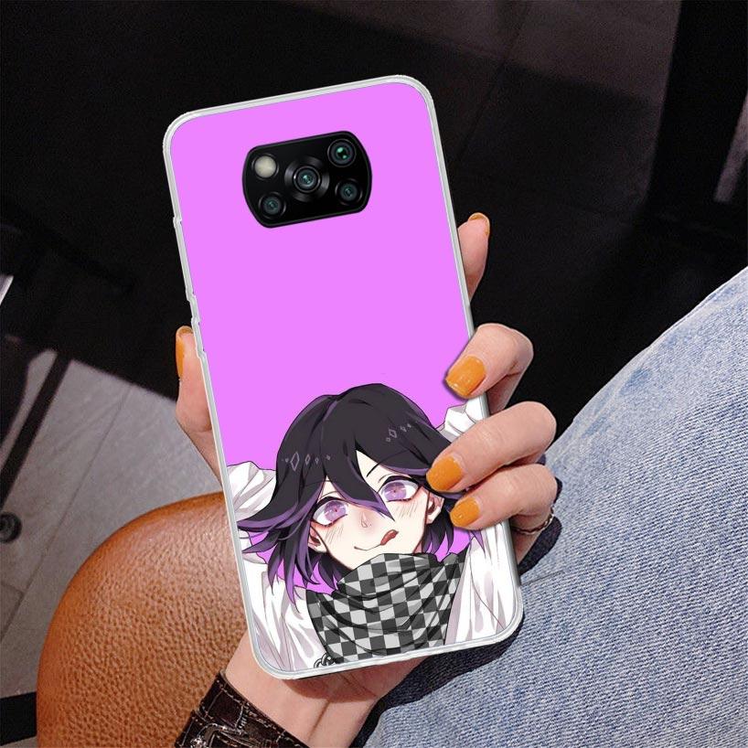 Danganronpa Kokichi Ouma Phone Case For Xiaomi Poco X7 X6 X5 Pro F7 Ultra Redmi 15C 15 13C 13 12C 12 10 10A 10C 9 9A 9C 9T Cover