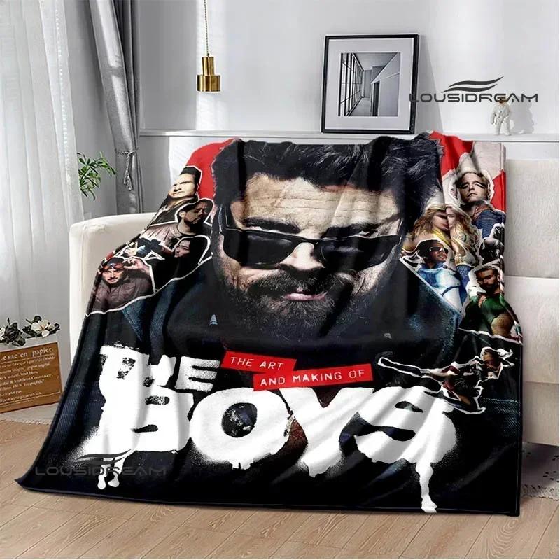 U.S. Drama The Boys Printed Blankets Picnic Blanket Warm Flannel Blankets Soft and Comfortable Blanket Bed Linings Birthday Gift