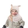 Thick Fleece-Lined Baby Hat with Ear and Neck Protection for Boys and Girls - Windproof for Autumn and Winter