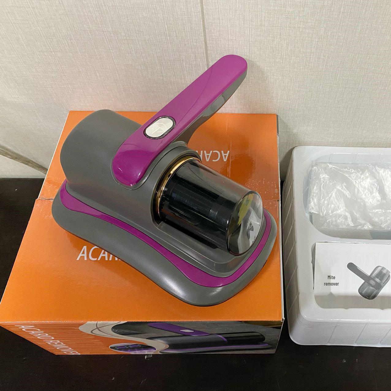 

Портативный беспроводной УФ-пылесос: Пылесос с высокой мощностью всасывания, совместимый с автомобилем, для удаления клещей и стерилизации