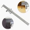 Vernier Caliper 0-7.8" Stainless Steel Parallel Marking Vernier Caliper Clear Scale Polished Marking Gauge Measuring Tool