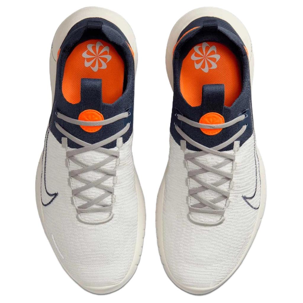 Nike Lekkie Elastyczne Wygodne Oddychające Wsparcie Niskie Casualowe Buty Treningowe do Biegania Męskie Trampki Szare Białe Niebieskie FB1276-004