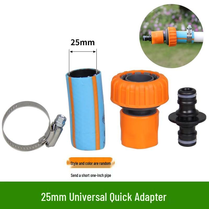 4-Punkt Schnellkupplungs-Gartenschlauch-Wasserverbinder und Düsenset