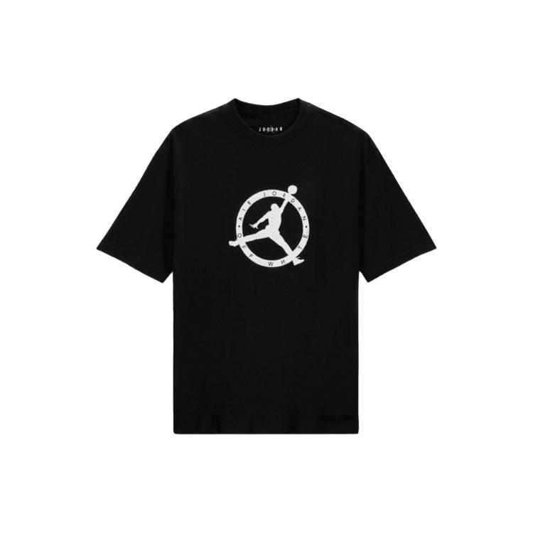 Air Jordan X Off-White MJ T-Shirt Asia Sizing 'Black White Forest Green' Men's DM0062-010