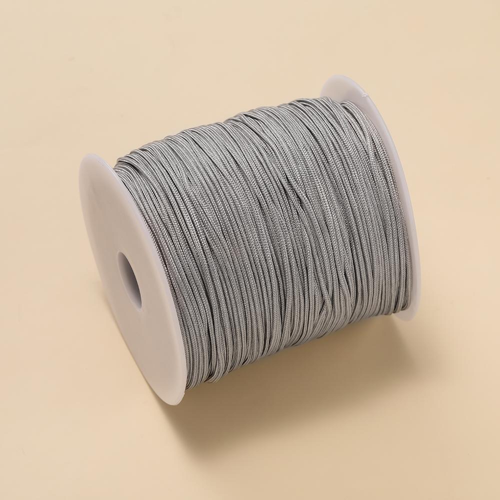 270m 1mm Colored Nylon Beading Cord Non-Stretch Jade Thread for DIY Jewelry Craft Bracelets Necklaces Accessories