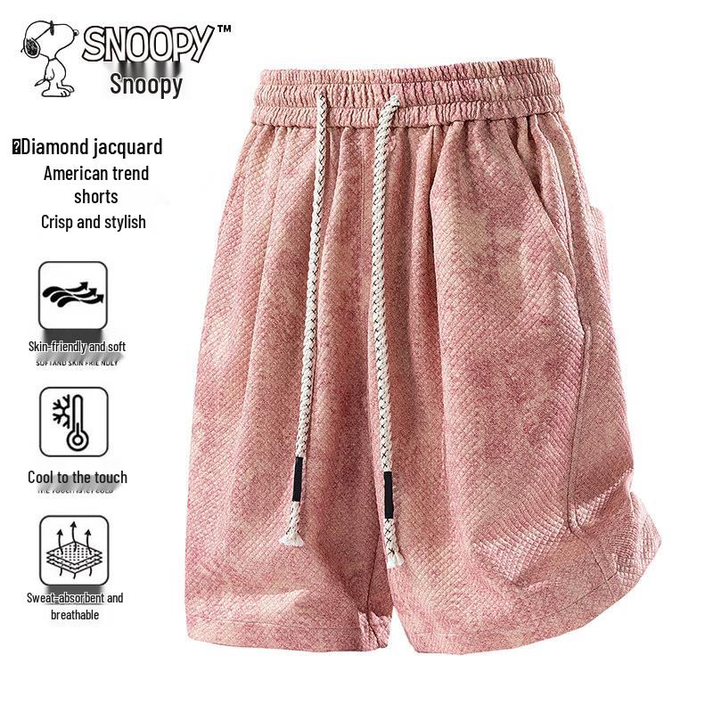 SNOOPY Men s Loose Summer Beach & Sport Shorts 6XL