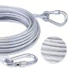 1SET tendedero de acero inoxidable, portátil, ideal para lavandería interior/exterior, accesorios de camping, baños y residencias de estudiantes