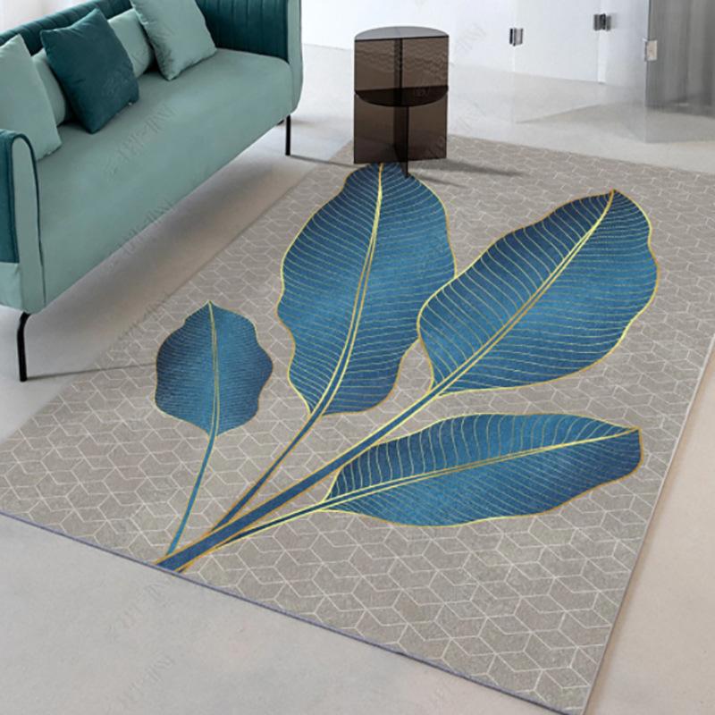 Living Room Carpet Abstract Bedroom Decor Plush Carpet Thickened Lounge Rug Non-slip Fluffy Soft Floor Mat