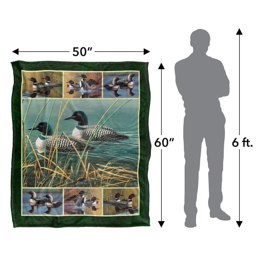 JQ Licensing Silky Mallard Supersoft Blanket