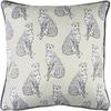 Safari Leopard Monochrome Cushion Cover