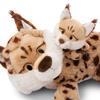 [NICI] WF24 Lynx Parent and Child Lying Cushion 40+20cm