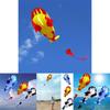 Colorful 3d Soft Cartoon Whale Shape Frameless Kite For Outdoor Sports Fun
