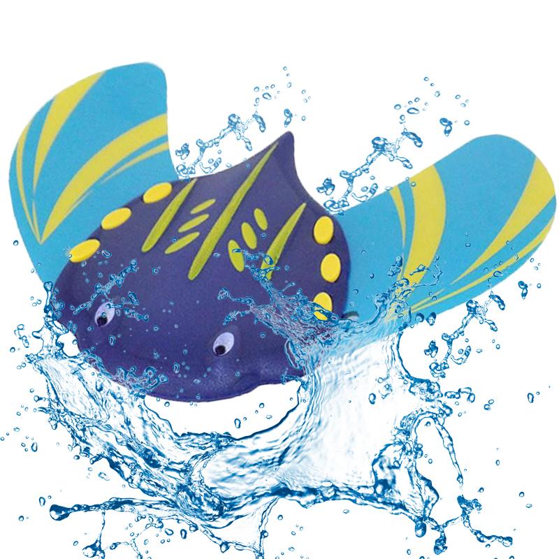 Water Power Devil Fish Underwater Glider Toy Beach Swimming Pool Floating Toy Gift for Kids
