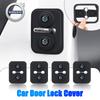 For 4PC Car Silica Gel Door Lock Protective Cover Door Lock Buckle For Volvo Xc60 Xc90 V40 V60 S60 V50 V90 S80 C40 XC40 V7 FK4