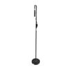 19in Half Moon Lamp Black LED Half Moon Floor Light for Beauty 50W