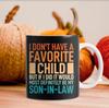 New Daughter Son In Law Ceramic Coffee Mug Water Cup Favorite Child