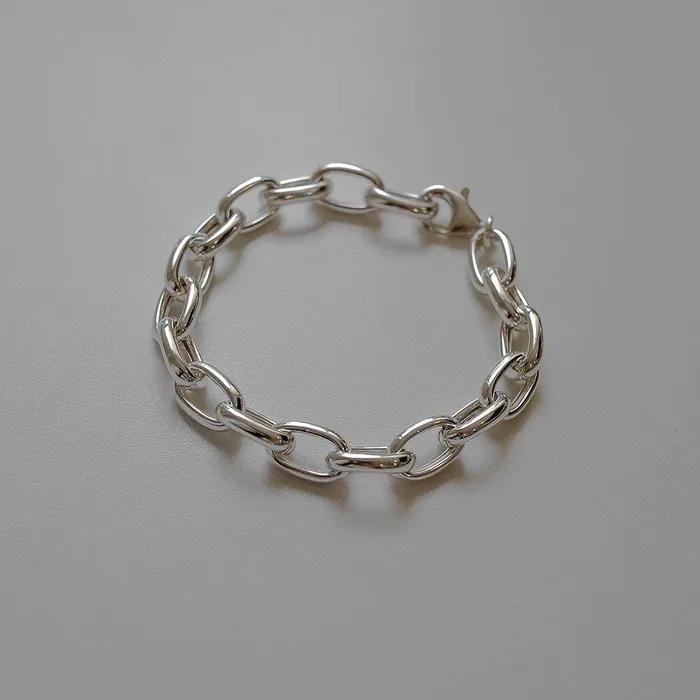 silver925 Hollow Oval #SB194
