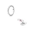Pandora 925 Sterling Silver Rings Women's 197437CZ