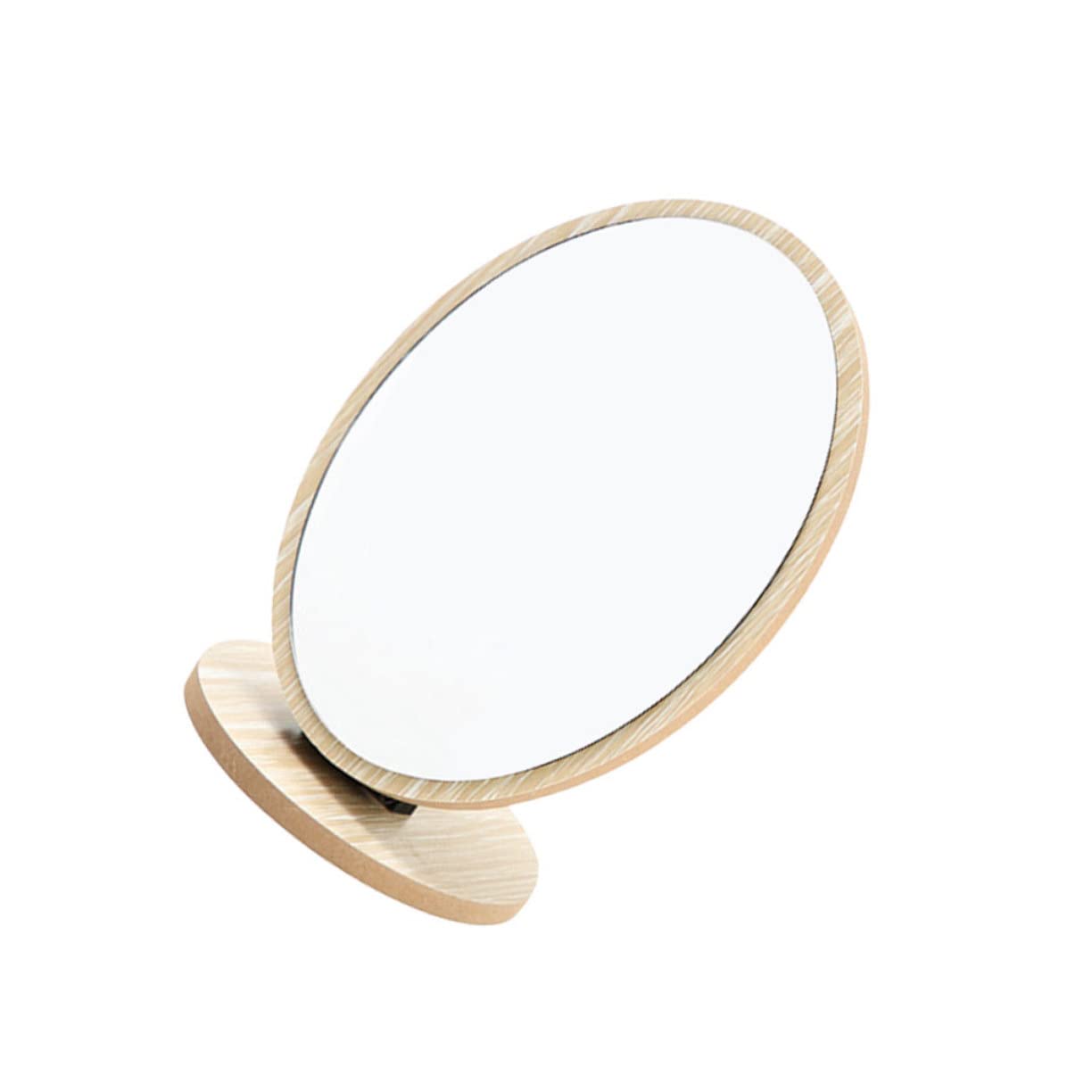 

FOMIYES Folding Desktop Makeup Fashionable Makeup Car for Home and Salon Convenient Storage Mirror, Mirror, Design, Beige, Use,